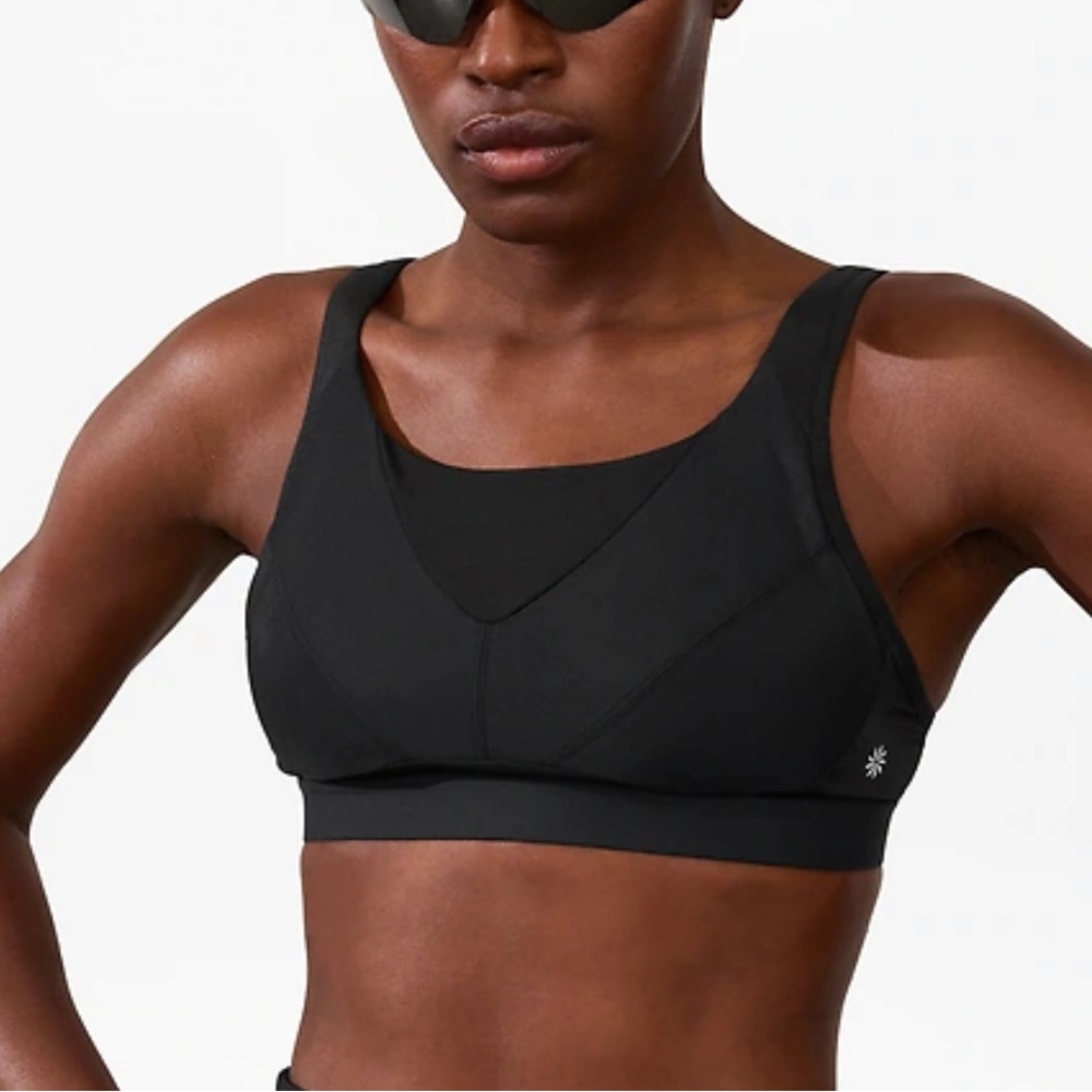 Athleta Invincible Black Sports Bra